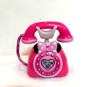 Just Play Disney Minnie Mouse Daisy Duck Happy Helpers Phone, Pink Toy Phone